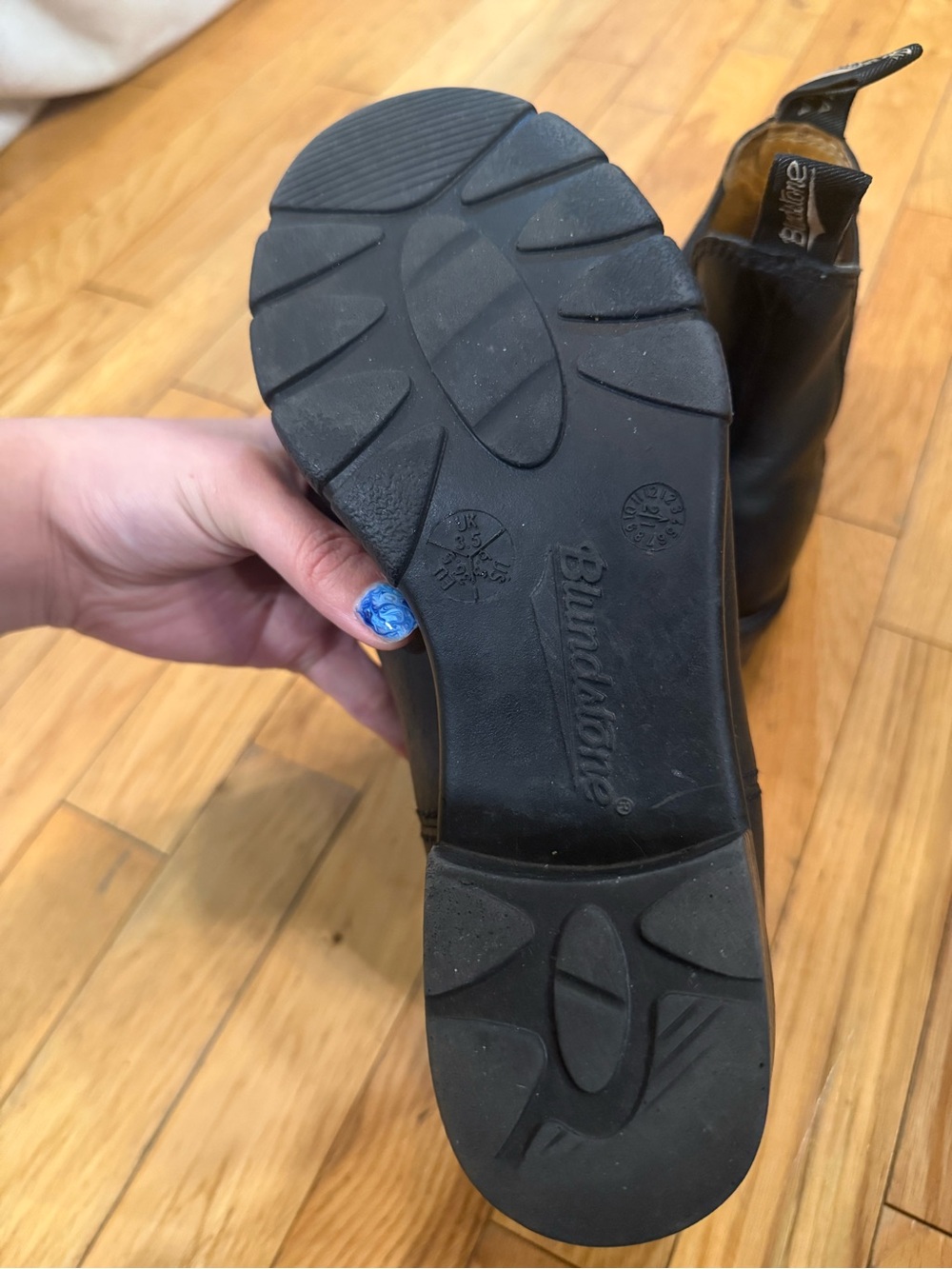 Blundstone womens Black Leather Chukka Boots #799 - Picture 4 of 6